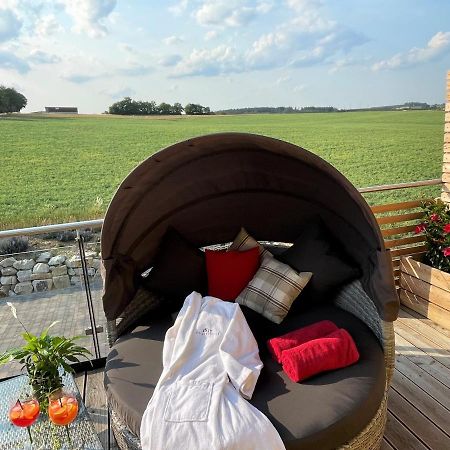 Feilitzsch Chalet-Ferienwohnung Giebeltraum, 115 Qm, Wellness/Fitness/Sauna - Bergroedelhof מראה חיצוני תמונה