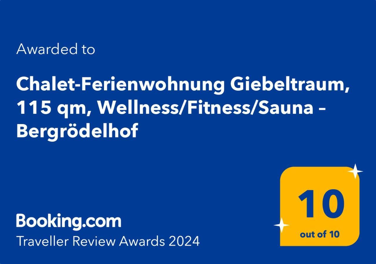 Feilitzsch Chalet-Ferienwohnung Giebeltraum, 115 Qm, Wellness/Fitness/Sauna - Bergroedelhof מראה חיצוני תמונה